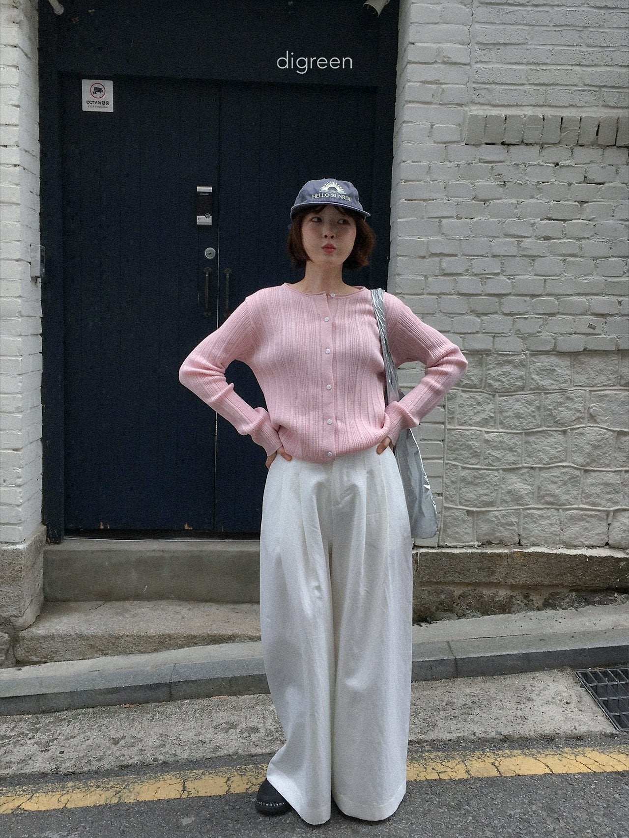 《予約》Wiggly Rib Cardigan / digreen (mom)