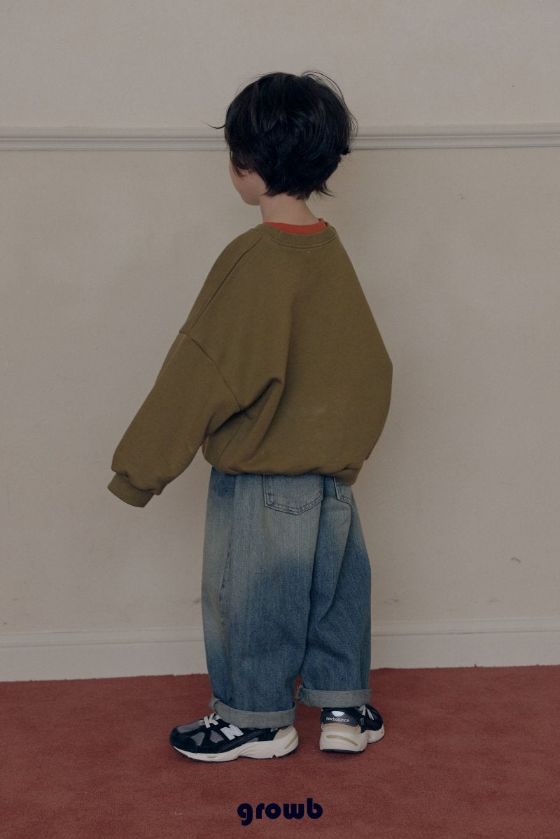 《予約》Curve Denim Pants / GROWB