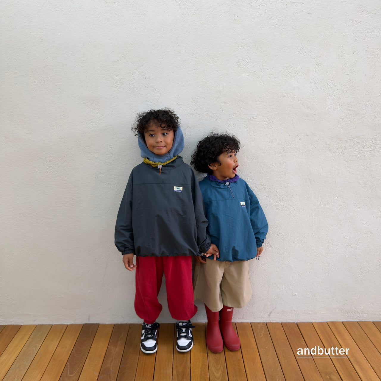 《予約》Rib Jogger Pants / ANDBUTTER
