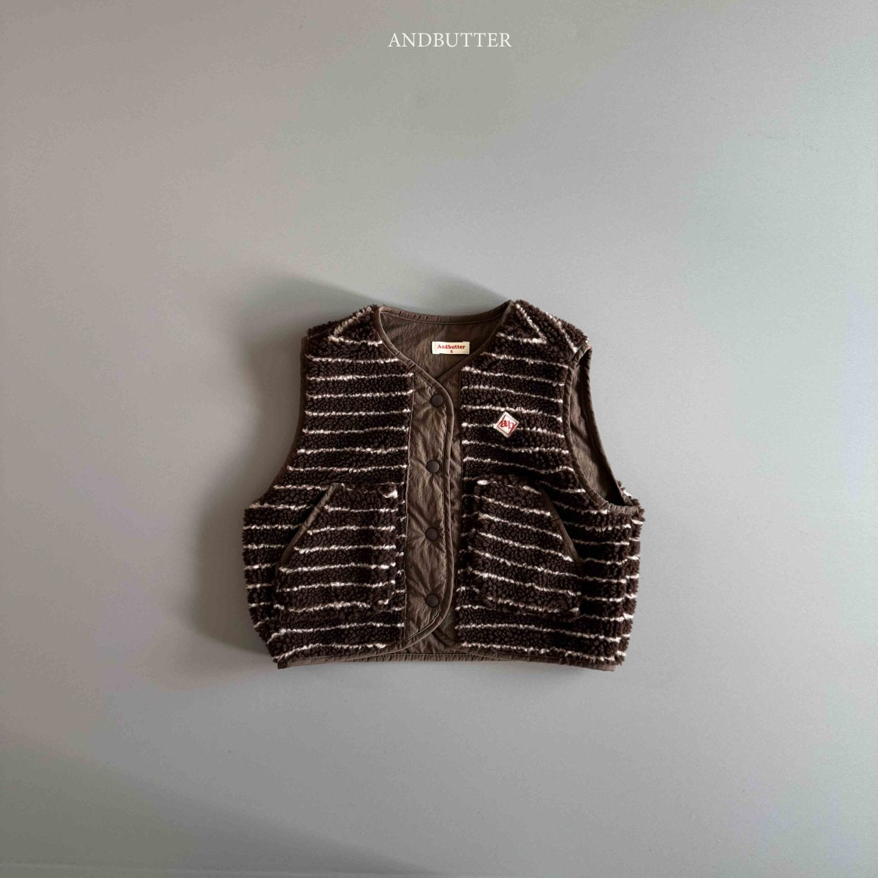 《予約》Reversible ST Dumble Vest / andbutter