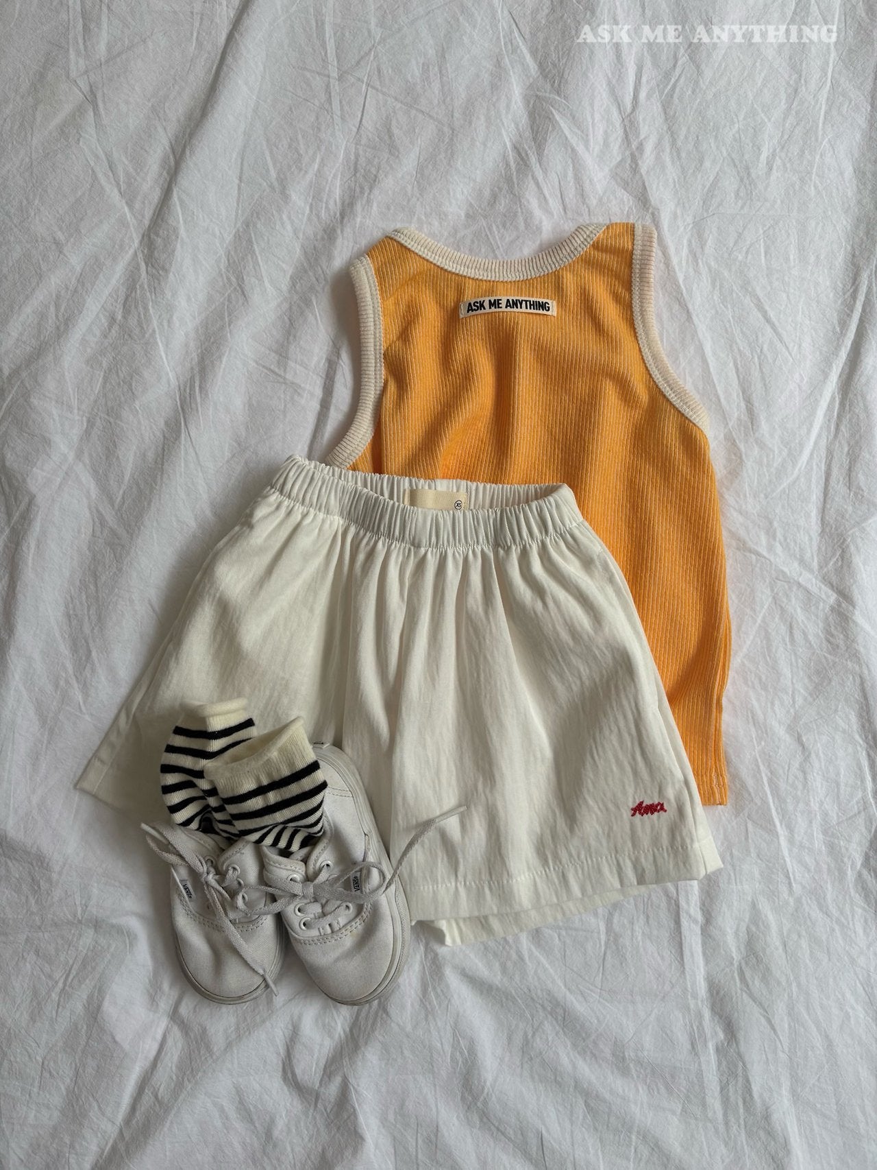 《予約》Chain-hem Pants / ASK ME ANYTHING