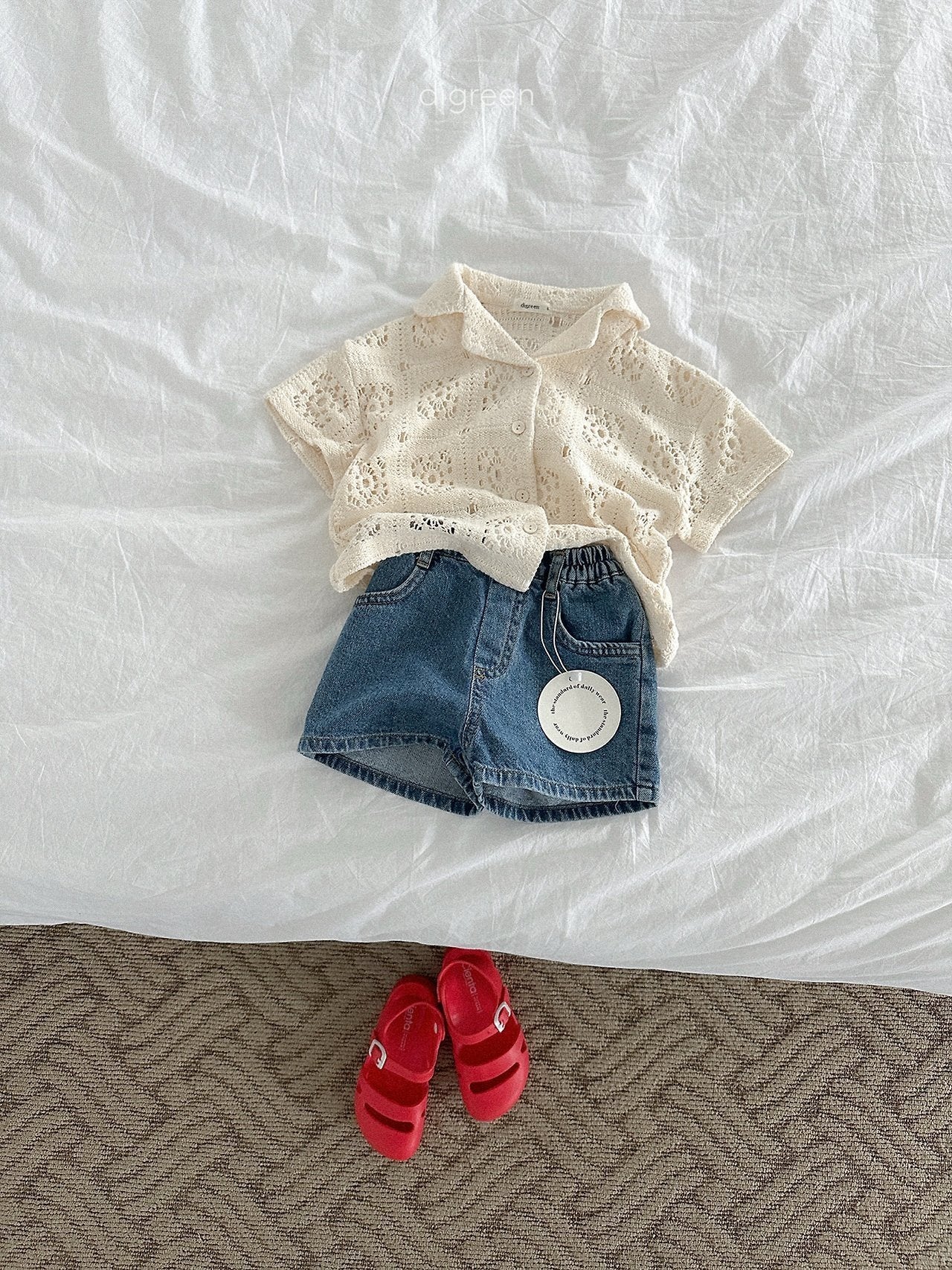 《予約》Crochet Shirt / digreen