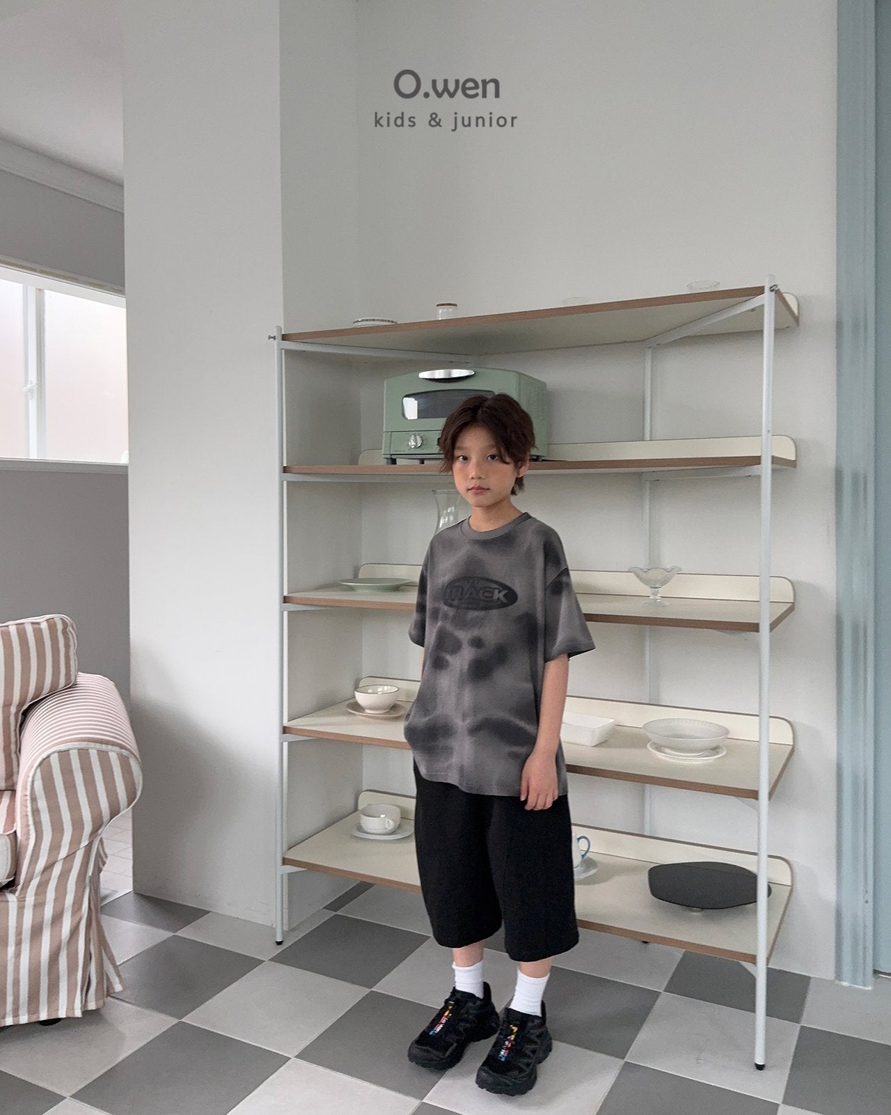 《予約》 Track Wash Tee/ O.wen