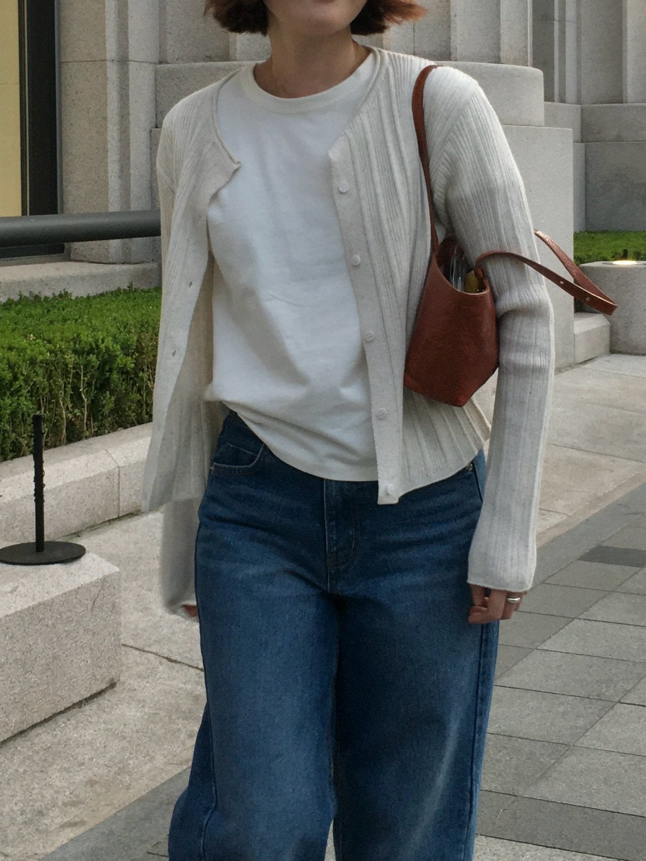 《予約》Wiggly Rib Cardigan / digreen (mom)
