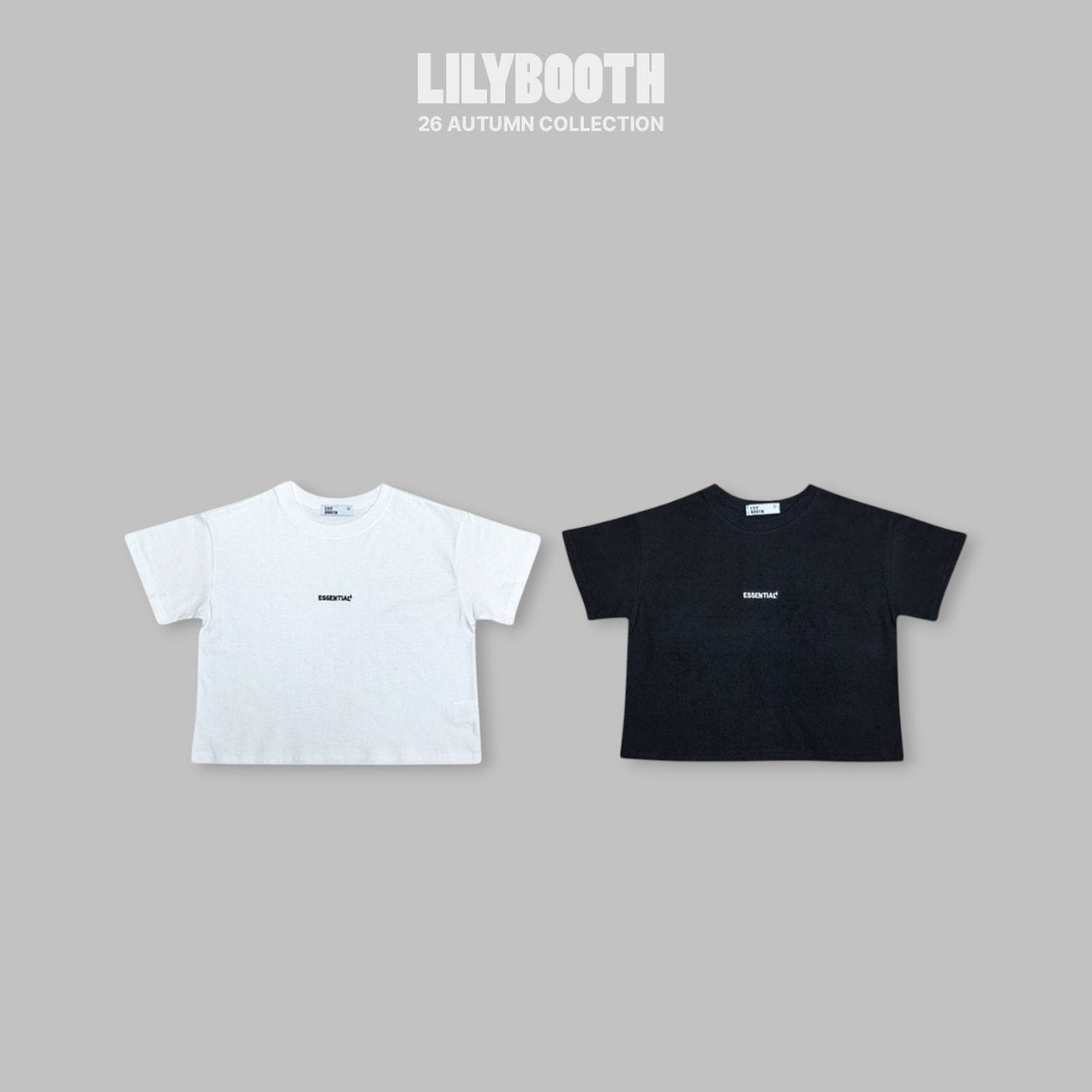 《予約》Essential Short-Sleeve T-Shirt / LILY BOOTH
