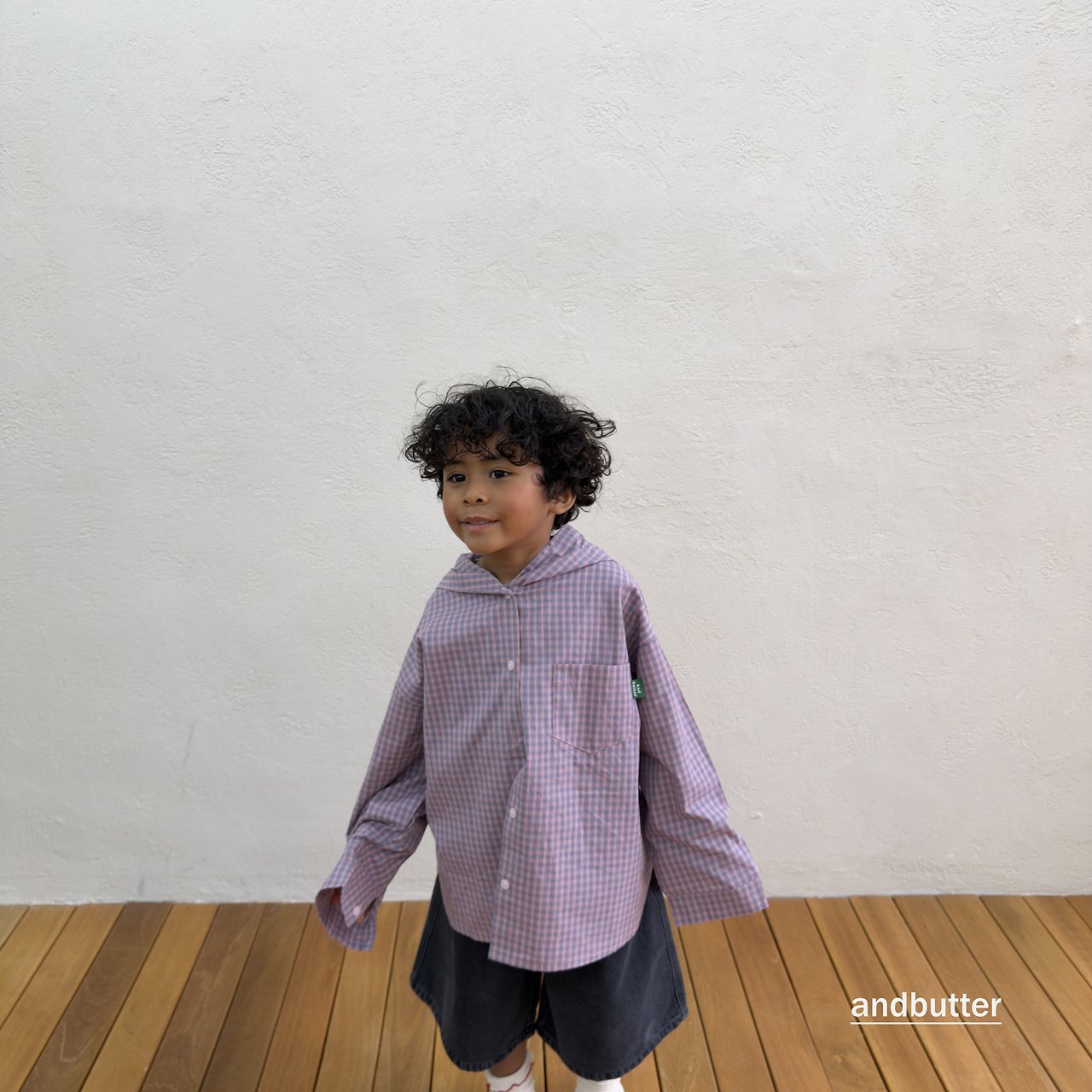 《予約》Cap Hood Shirt / ANDBUTTER