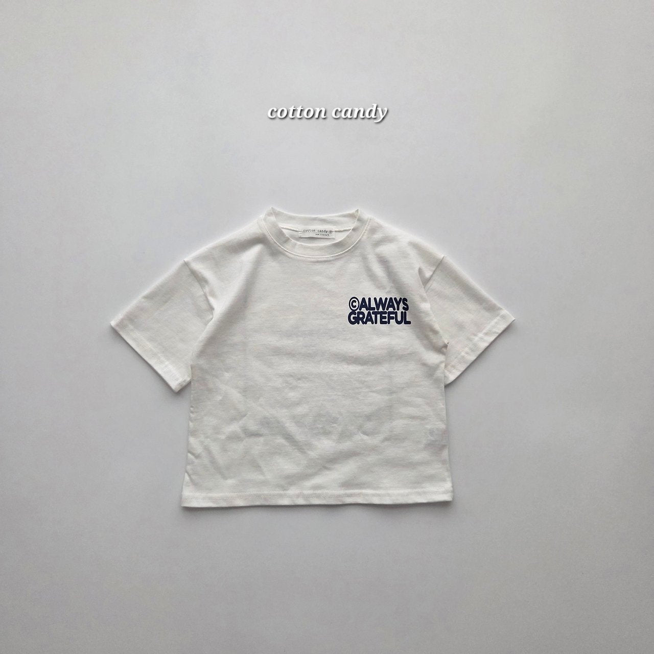 《予約》Square T-shirt / cotton candy