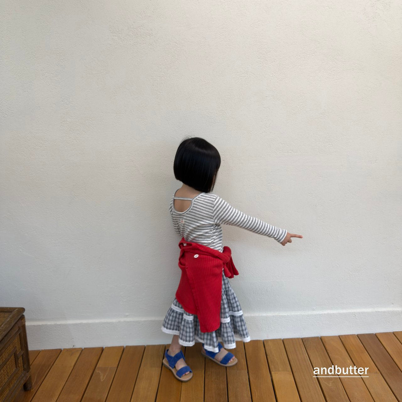 《予約》Tommy Point T-Shirt / ANDBUTTER