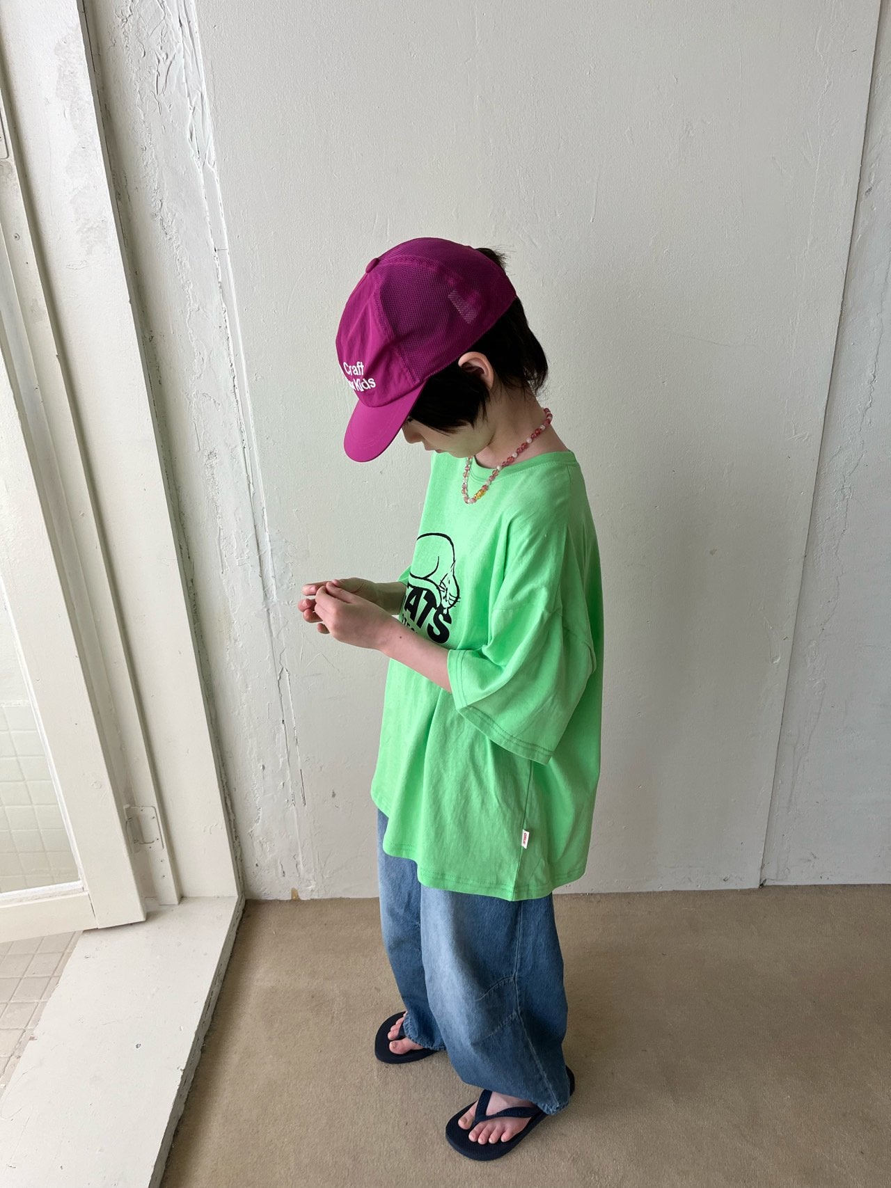 《予約》Cat T-shirt / GRUE BABA