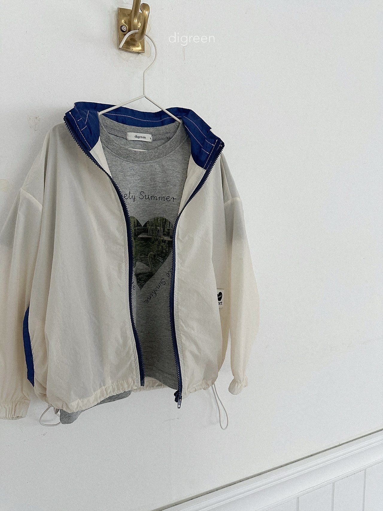 《予約》Pure Swan Tee (kids) / digreen