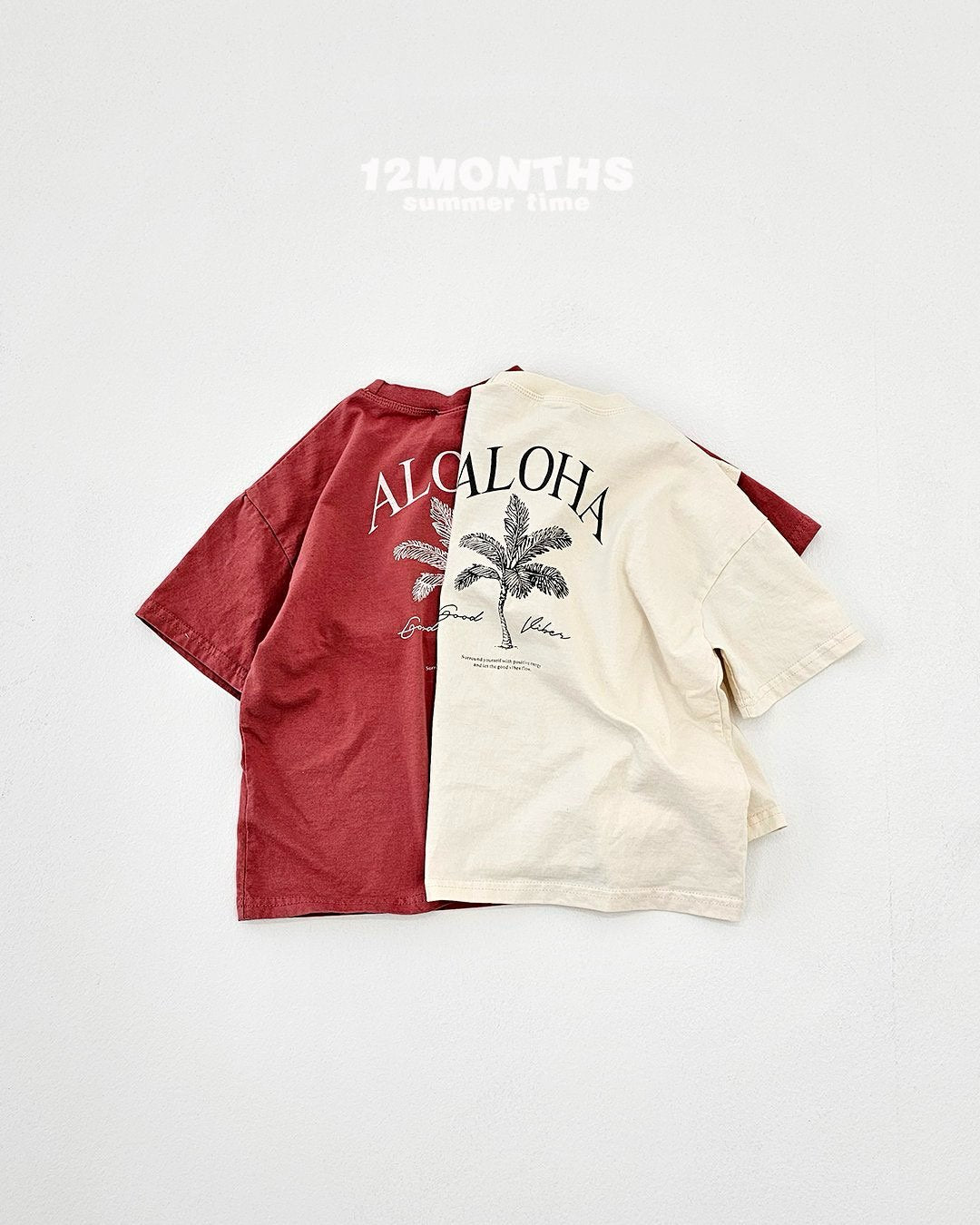 《予約》Aloha Tee / 12months (adultまで)