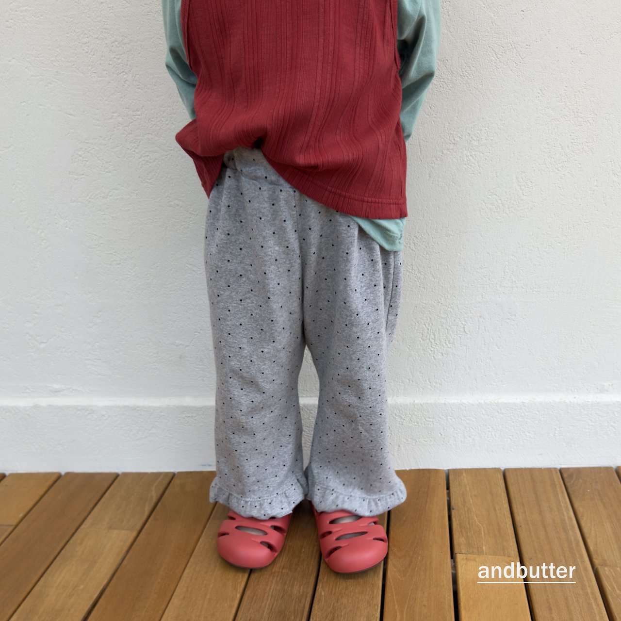 《予約》Chouchou Frill Pants / ANDBUTTER