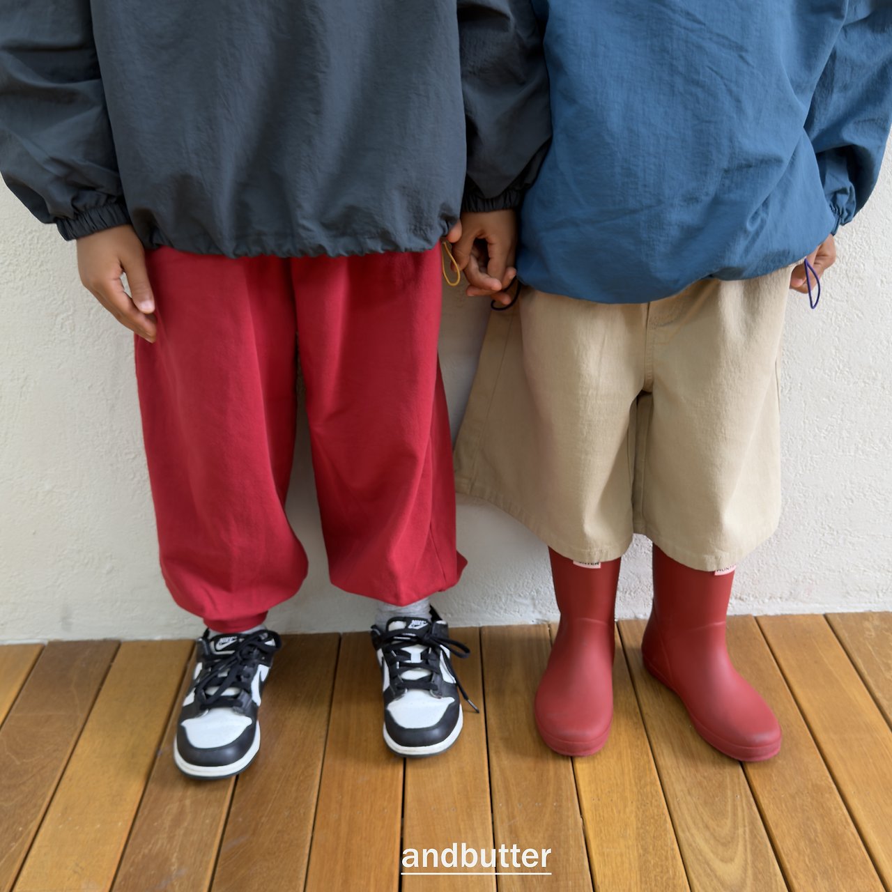《予約》Rib Jogger Pants / ANDBUTTER