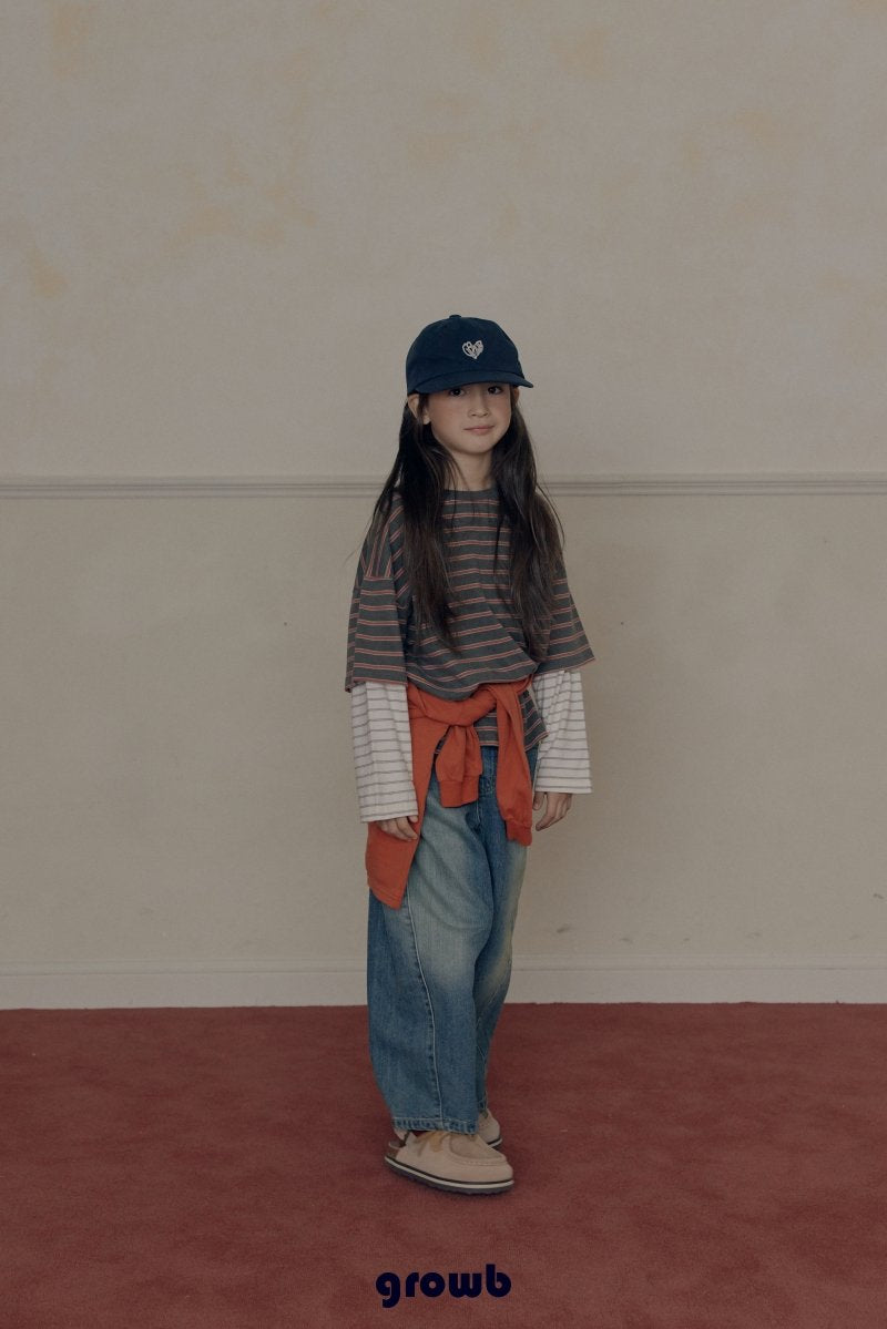《予約》Curve Denim Pants / GROWB