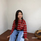 《予約》Heart Pocket Stripe T-Shirt / ANDBUTTER