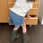 《予約》Veil Short Denim / digreen
