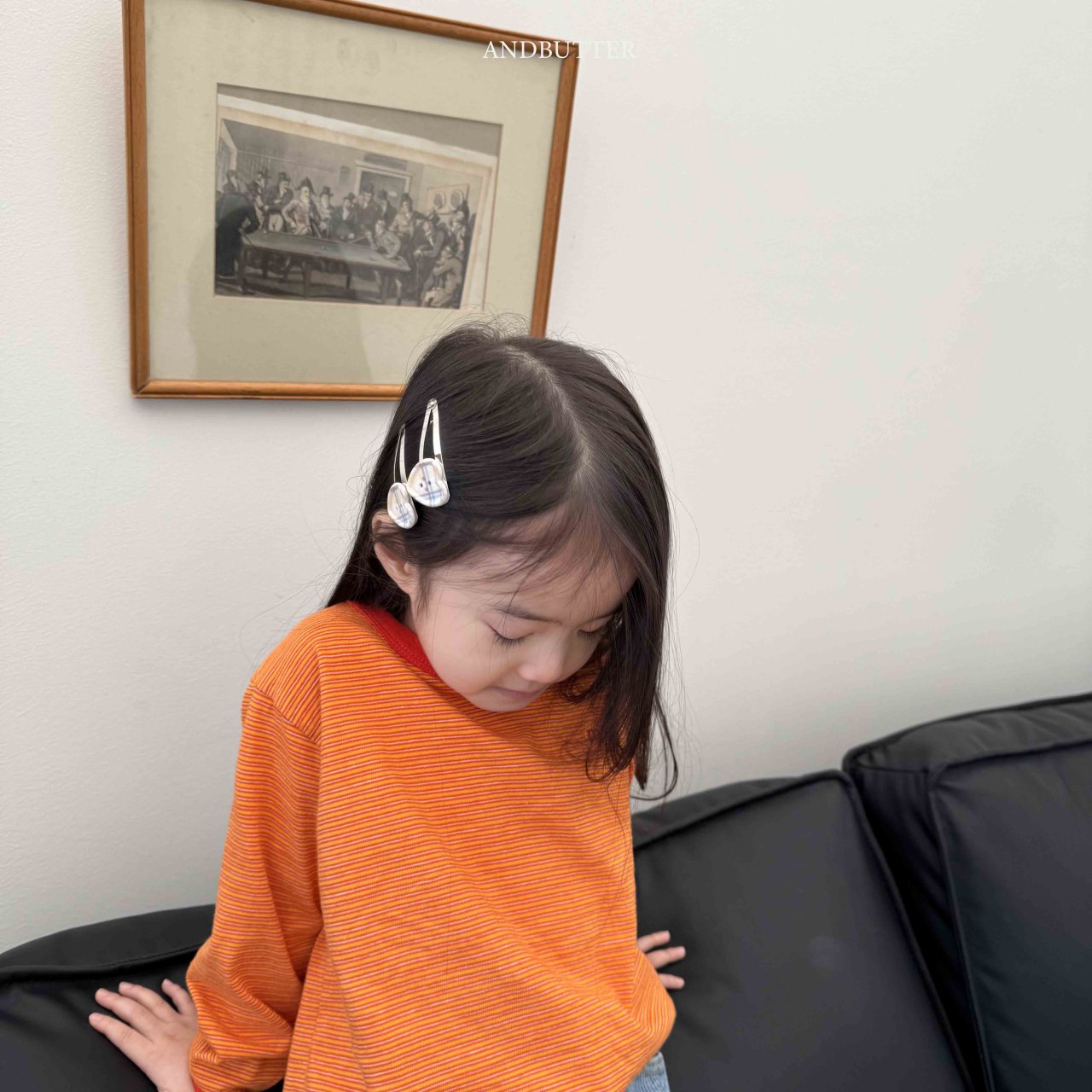 《予約》Check button pin（2set） / andbutter