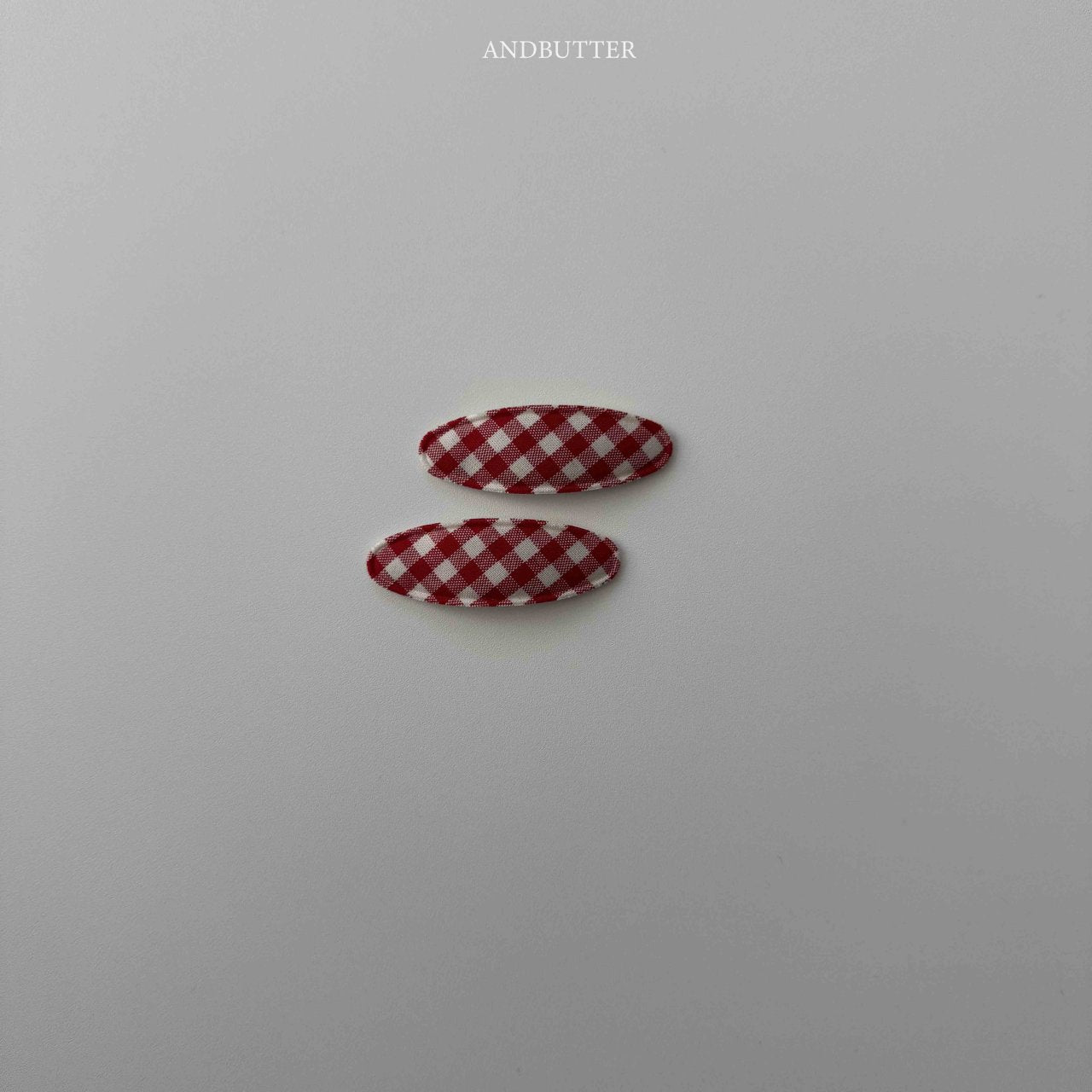 《予約》Round check pin（2set） / andbutter