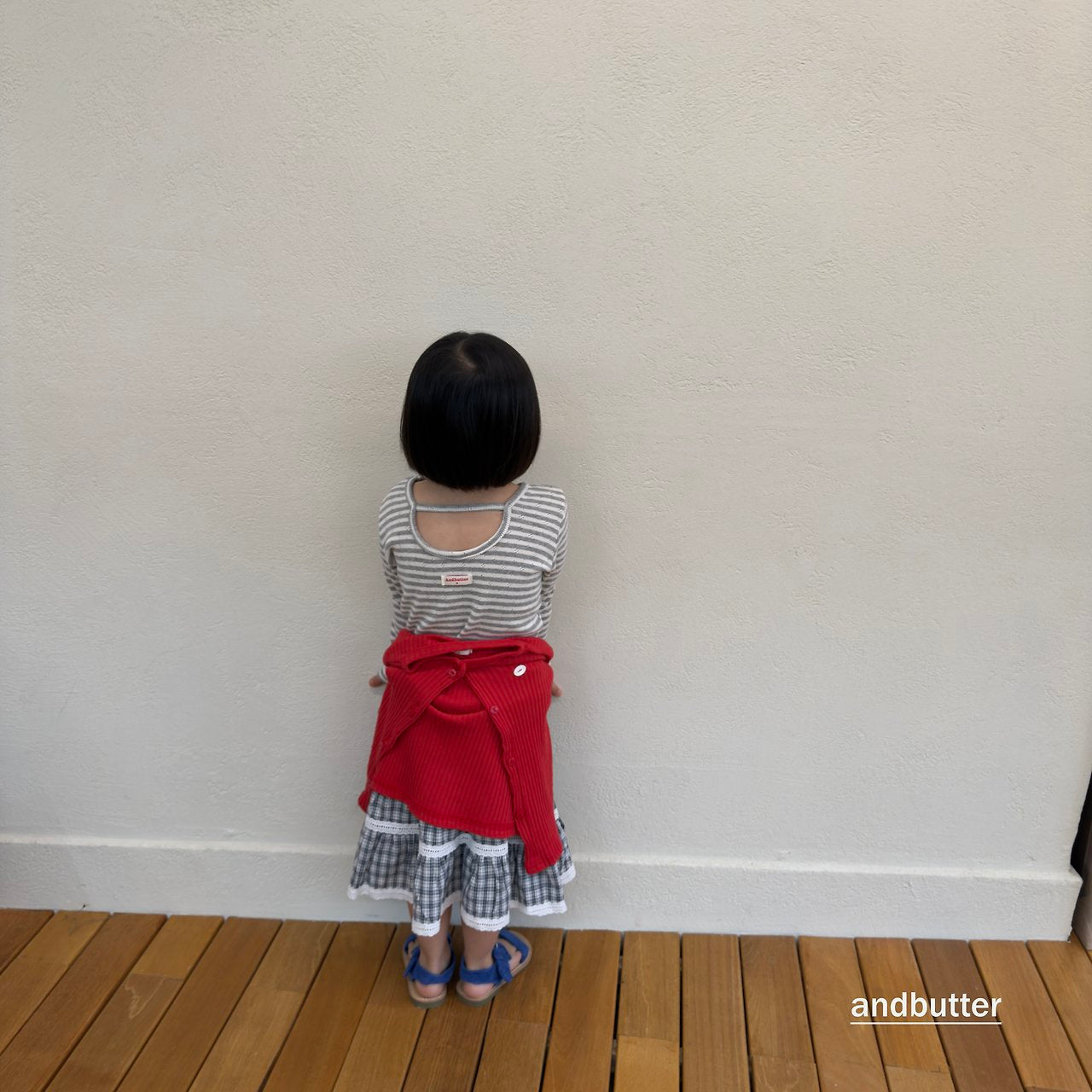 《予約》Tommy Point T-Shirt / ANDBUTTER