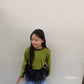 《予約》Wrinkle Dot Layered Skirt / ANDBUTTER