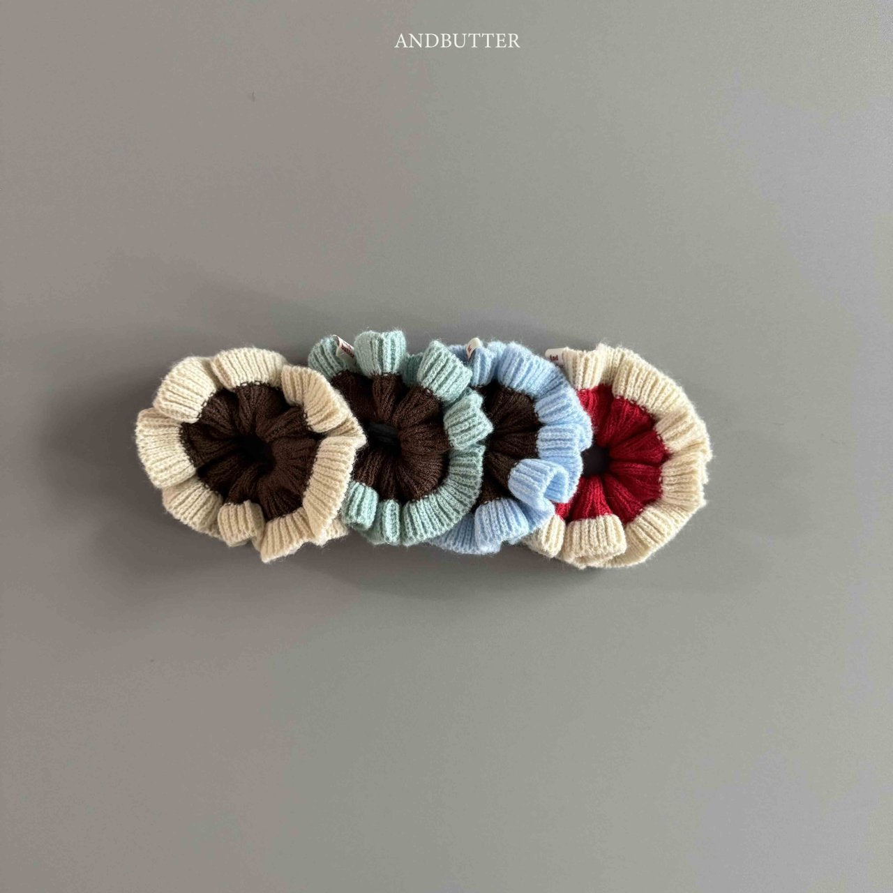 《予約》Knit Scrunchies / andbutter
