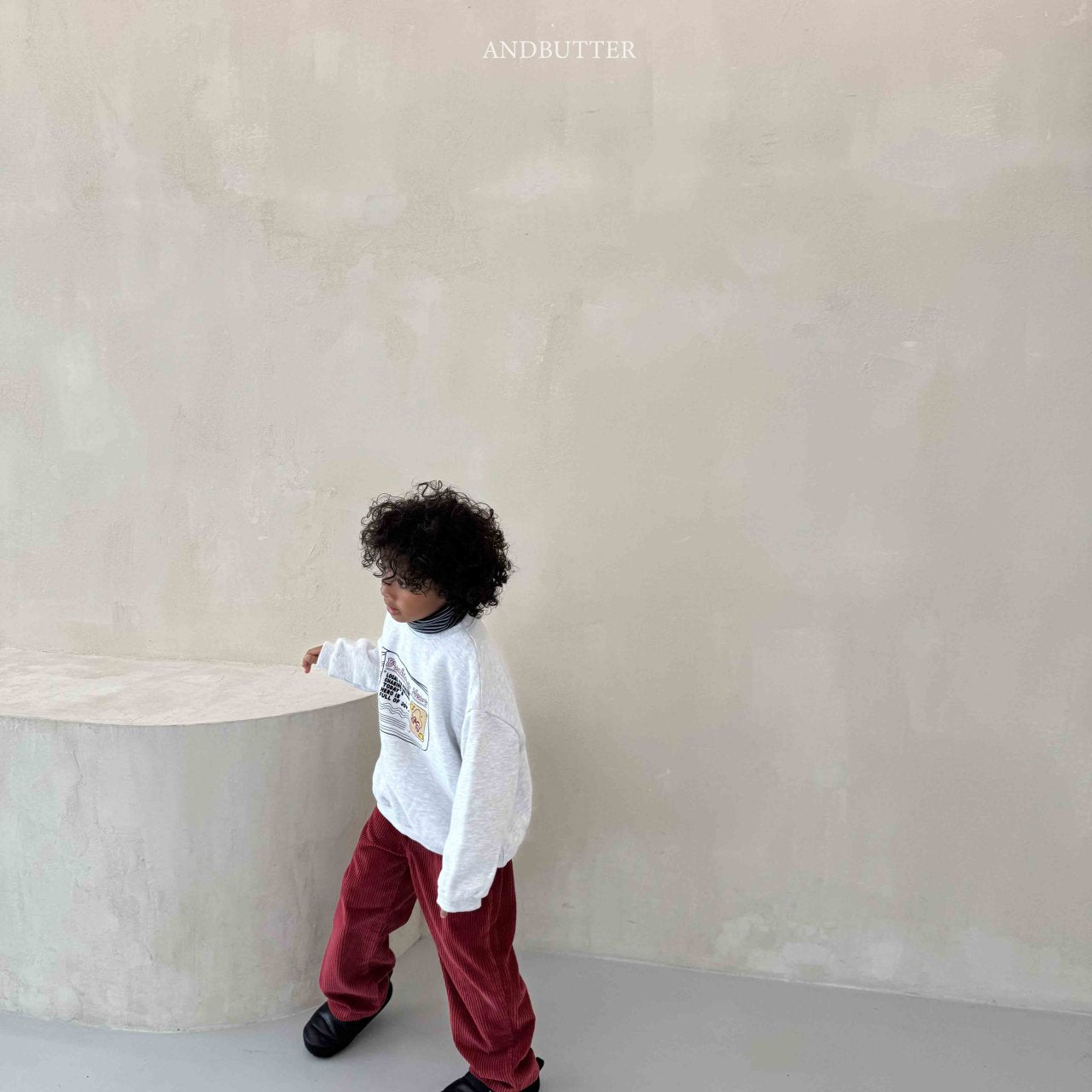 《予約》Love Ring Corduroy Pants / andbutter