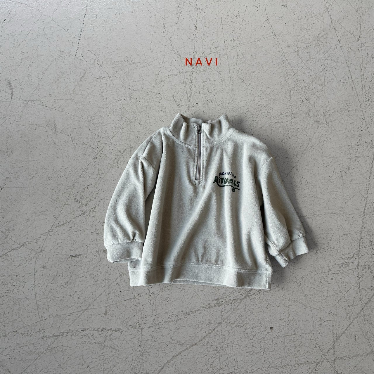 《予約》Morning Half-Zip / navi.