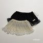 《予約》Wrinkle Dot Layered Skirt / ANDBUTTER