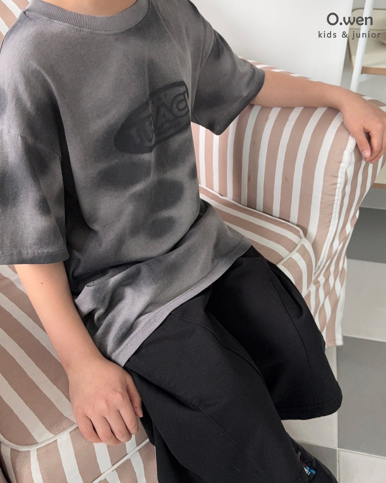 《予約》 Track Wash Tee/ O.wen