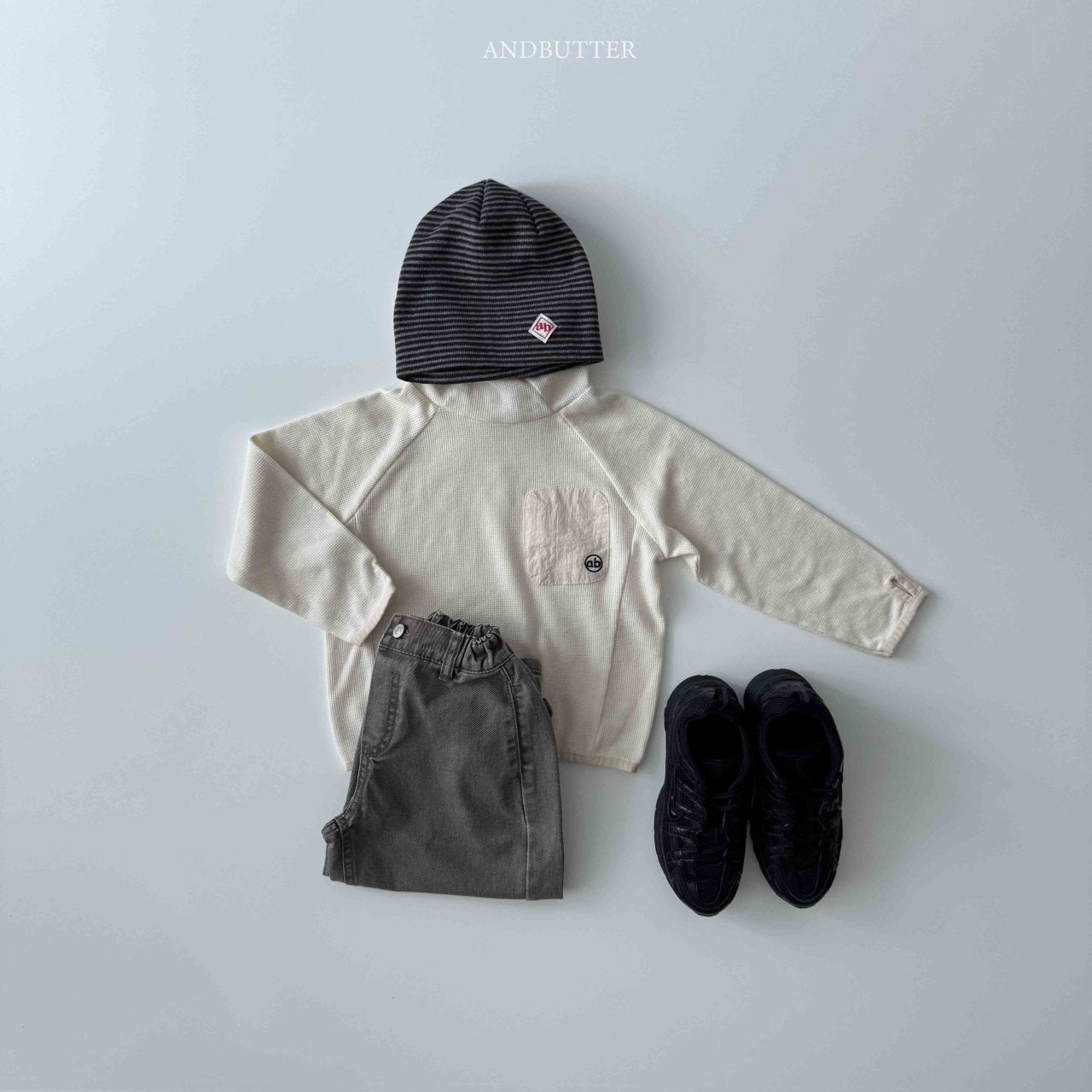 《予約》Runner Waffle Hoodie / andbutter