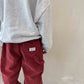 《予約》Love Ring Corduroy Pants / andbutter
