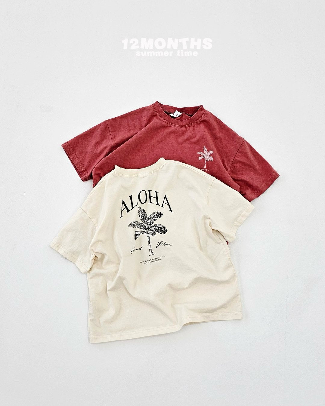 《予約》Aloha Tee / 12months (adultまで)