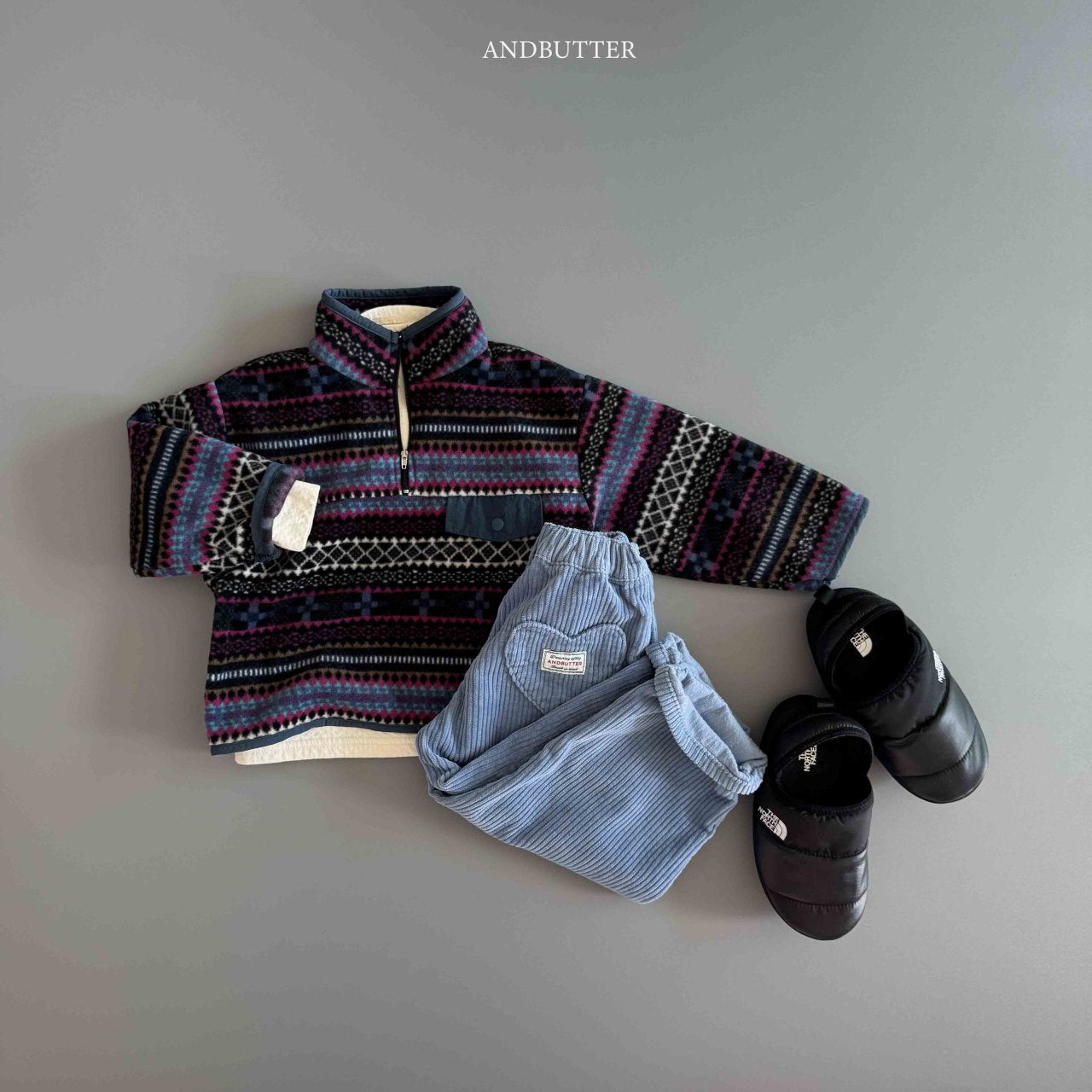 《予約》Love Ring Corduroy Pants / andbutter