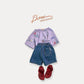《予約》Flower Short-sleeve T-shirt / Boneoune