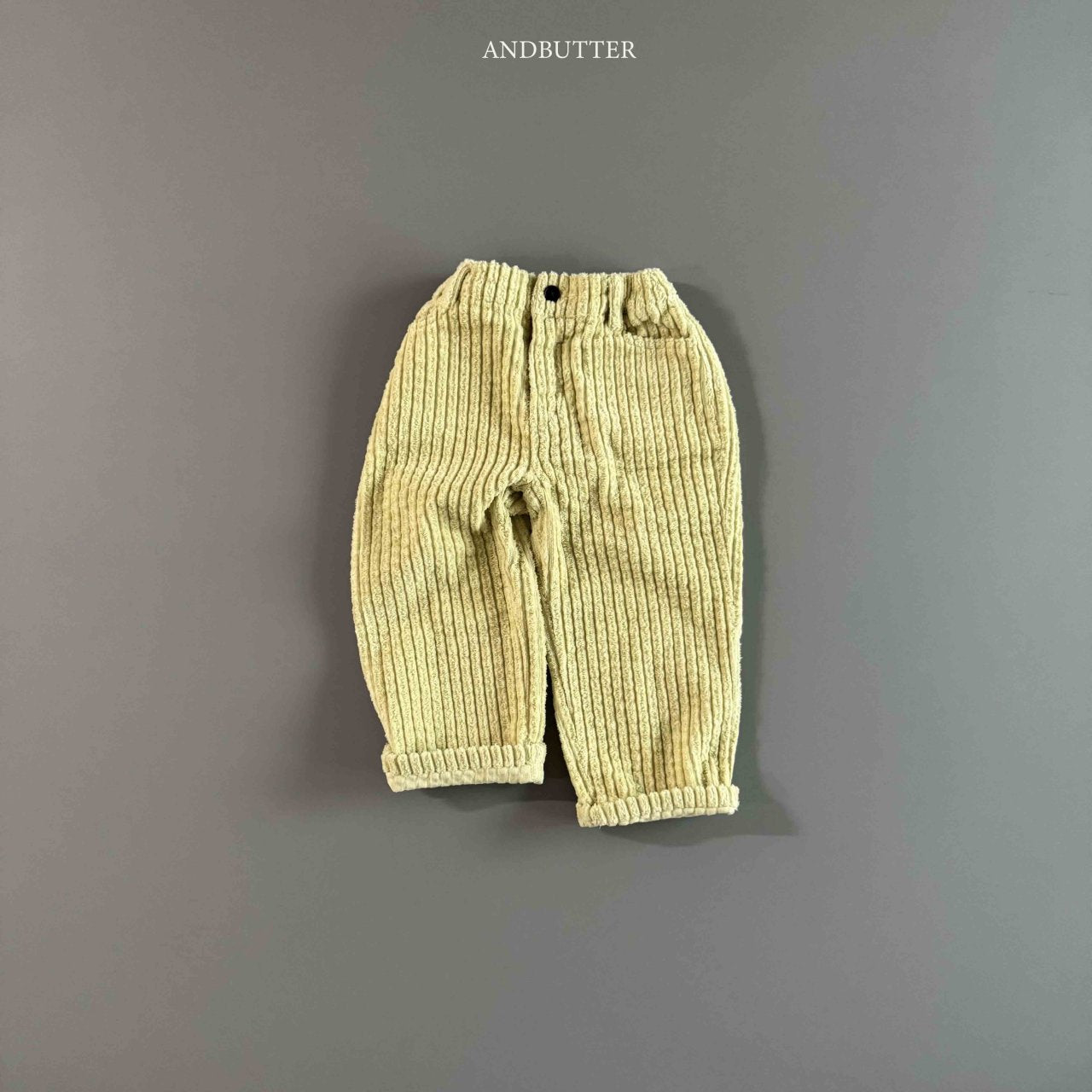 《予約》Puffy Corduroy Pants / andbutter