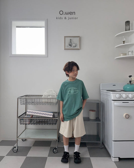 《予約》Slit Pigment Tee / O.wen (adultまで)