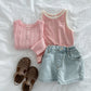 《予約》Wiggly Rib Cardigan (kids) / digreen