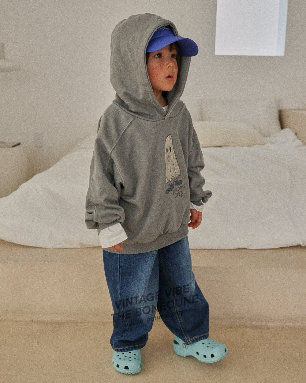 《予約》Ghost Hoodie / BONEOUNE