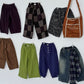《予約》Patchwork Check Pants / GROWB