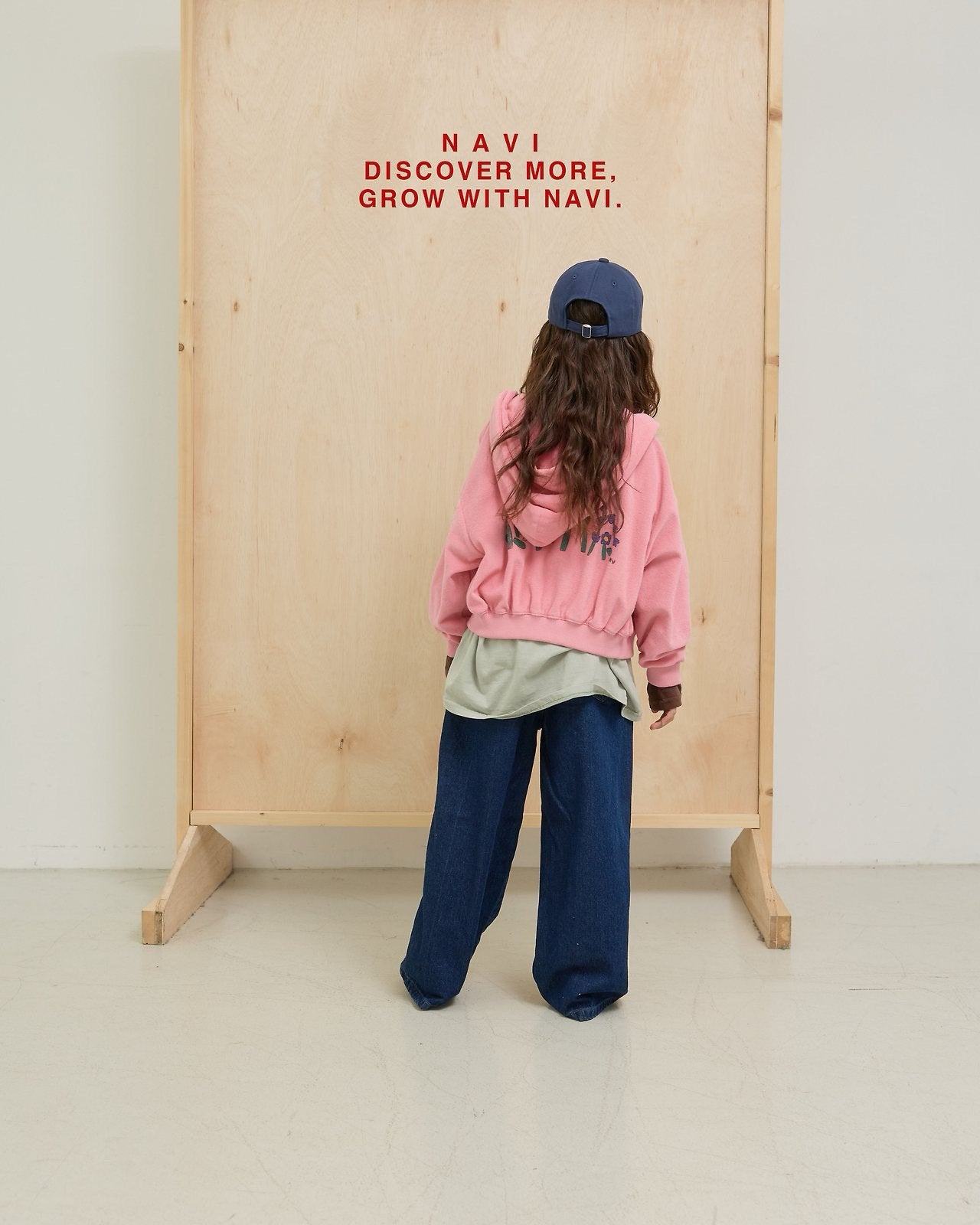《予約》With Wide Denim Pants  / navi.