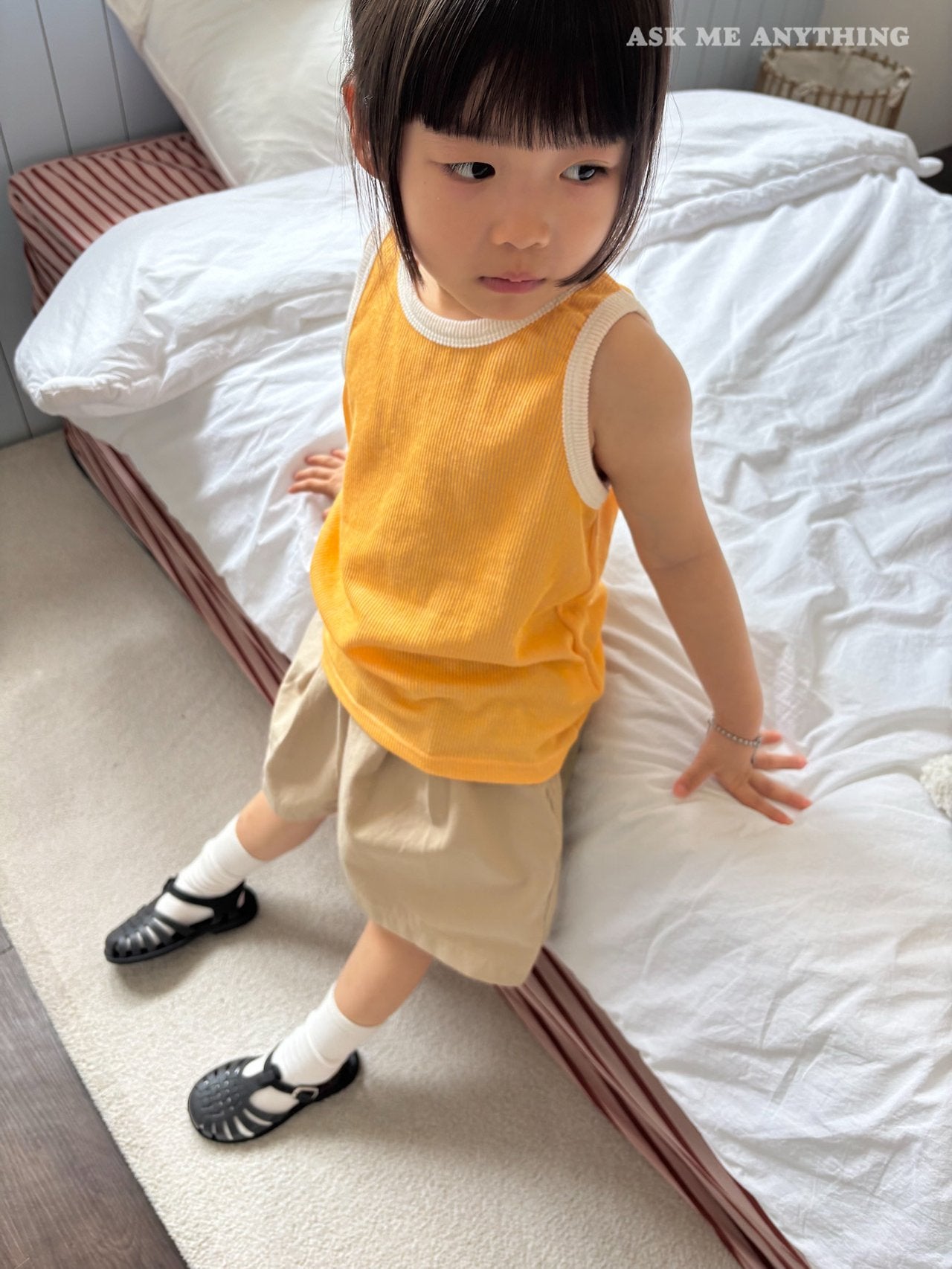 《予約》Color Sleeveless/ ASK ME ANYTHING
