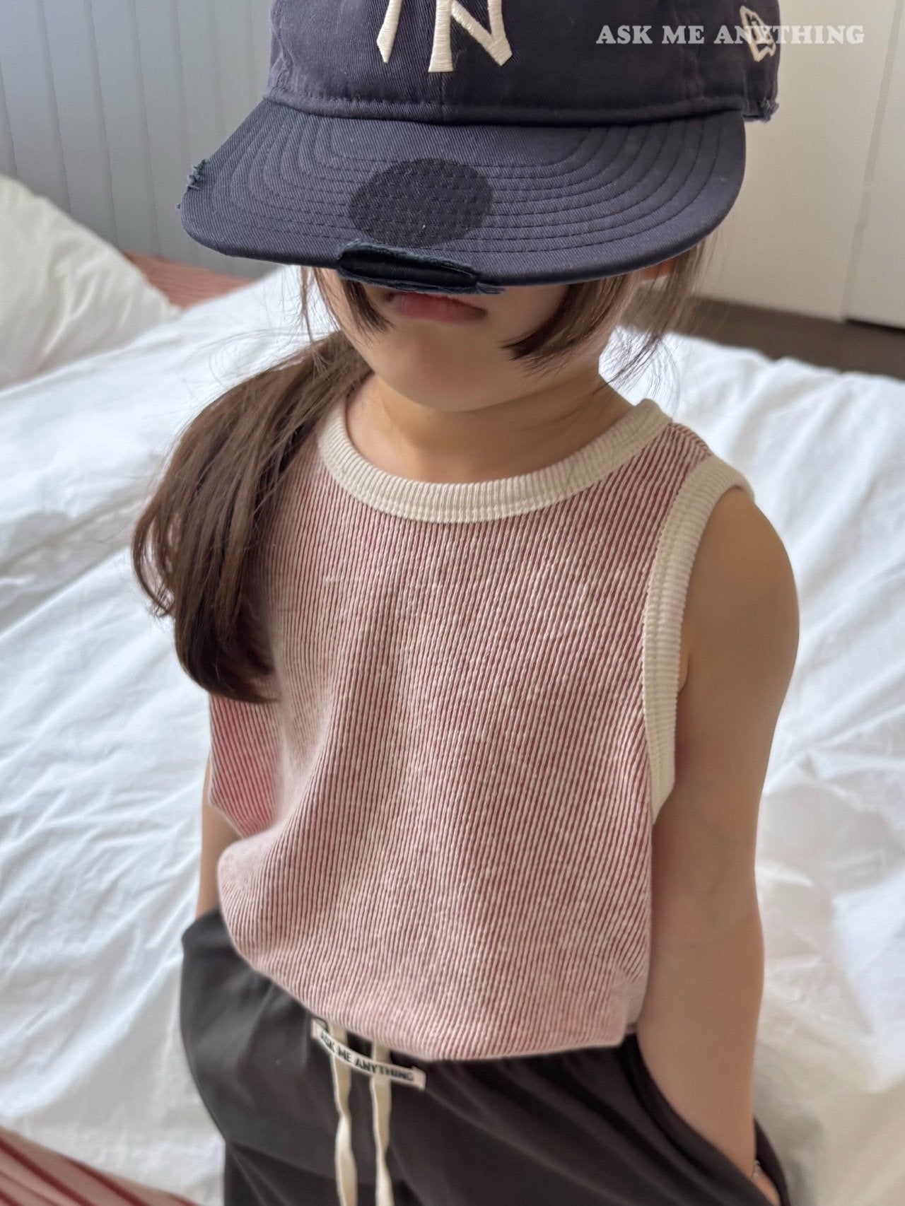 《予約》Color Sleeveless/ ASK ME ANYTHING
