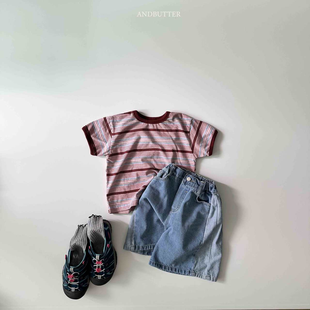《予約》Cat Bermuda Denim / andbutter