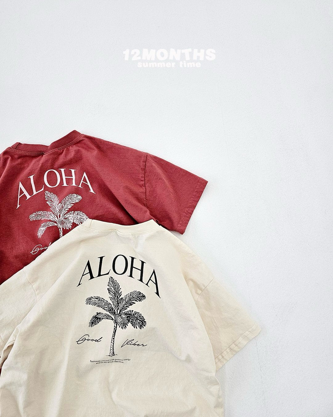 《予約》Aloha Tee / 12months (adultまで)
