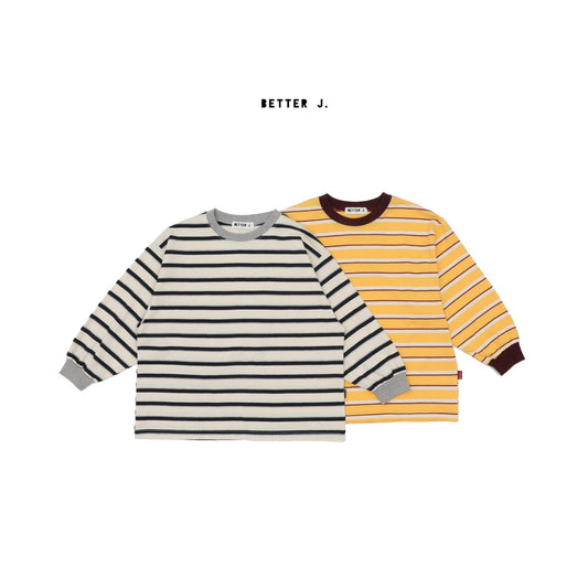 《予約》Humming Stripe T-shirt / BETTER J.