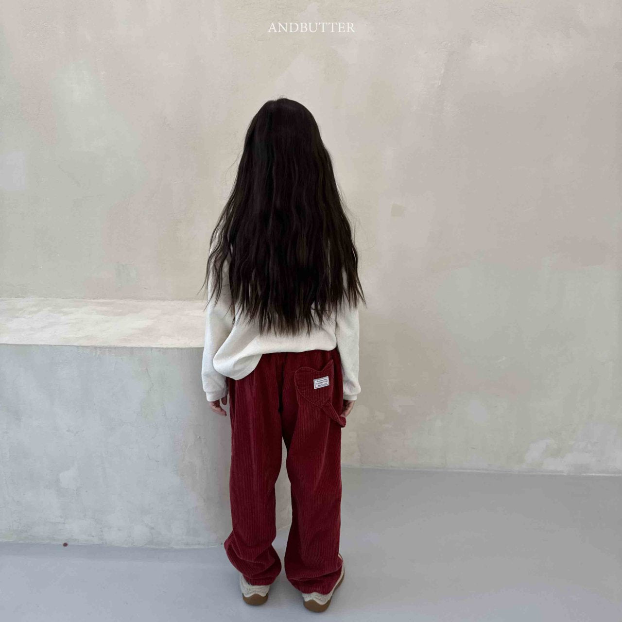 《予約》Love Ring Corduroy Pants / andbutter