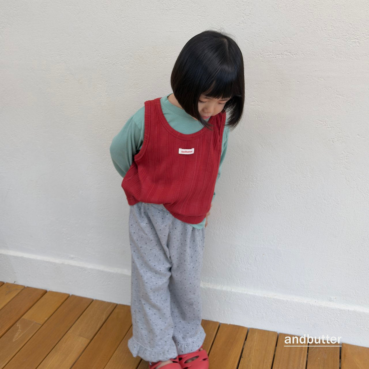 《予約》Chouchou Frill Pants / ANDBUTTER