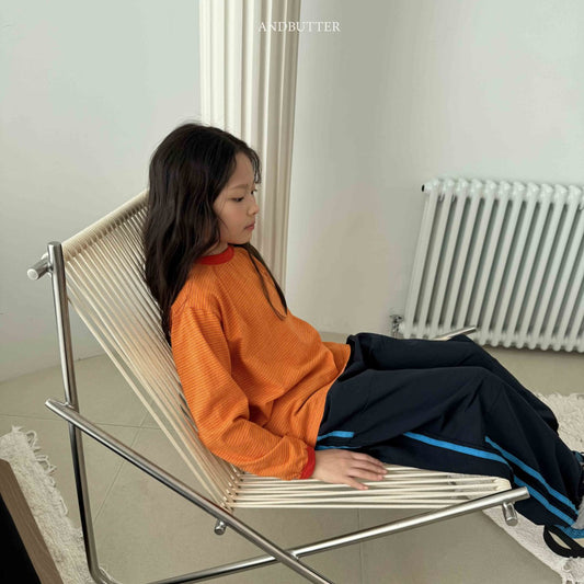 《予約》Jelly Trim Tee / andbutter