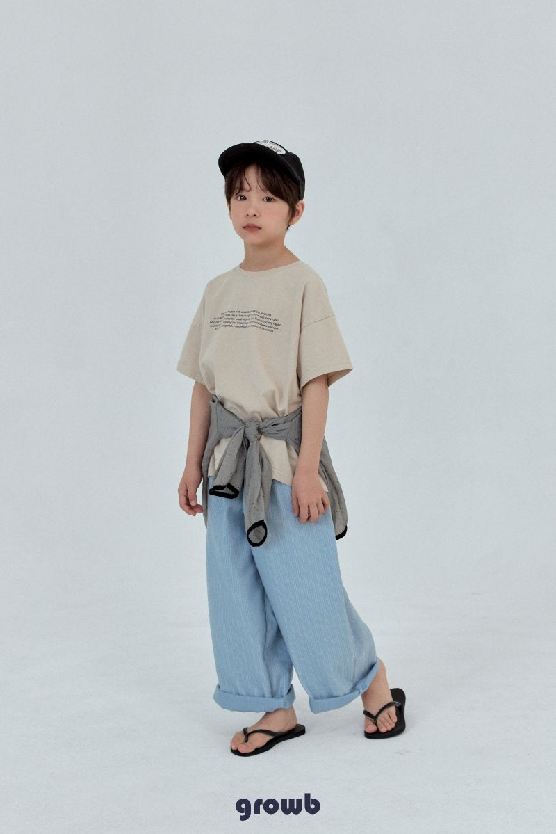 《予約》Font T-shirt / GROWB