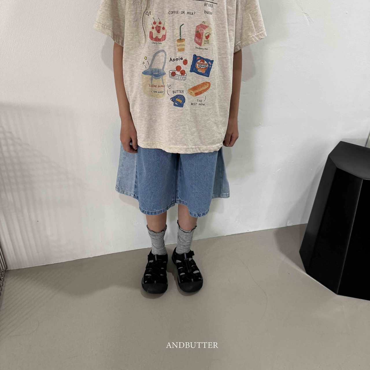 《予約》Cat Bermuda Denim / andbutter